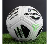 QUICKPLAY AEROTECH Training Football Size 3, 4 & 5 - Pro Training Football with Match-Like Feel, Stable Flight & Textured TPU Shell - Durable Footballs for Club Training (Single, Size 5)