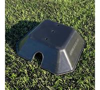 QUICKPLAY Base Weights for Agility Poles - Turf & Court Training | Slides onto standard poles, Adds hold in wind, Stackable ring design, Steady bases for drills, Kit-bag friendly