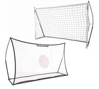 QUICKPLAY Kickster Combo 8 x 5' Football Goal & Rebounder