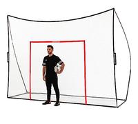 QUICKPLAY MEGA NET Portable Backstop Netting | Fast Set-Up Free-Standing Sports Net Barrier | Available in 12x9’ & 32x9’