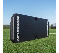 QUICKPLAY Replay Boombox Football Rebound Board - Portable Dual Surface Rebounder with Adjustable Angle - Soccer Training Equipment for Control, Passing Practice