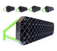 QUICKPLAY Replay Station Football Rebound Board - Portable Dual Surface Rebounder with Adjustable Angle - Football Training Equipment for Control and Passing, Shooting Practice - 95x25cm