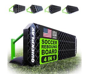 QUICKPLAY Replay Station - Now Available in 2 Sizes | Professional Football Rebound Board Features Dual Texture and Adjustable Angle (Replay Station - XL)