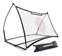 QUICKPLAY SPOT Football Rebounder Net 5x3ft | Multi-Sport Ball Skills Trainer with eCOACH training app | Target Football Rebound Net for Ball Control & Precision & (3 Size Options)