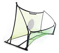 QUICKPLAY TEKKERS Trainer | The Ultimate Dual Net Portable Football Rebounder