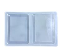 Quicksand Mirror, Photo Frame, Ornaments, Silicone Moulds, Suitable for Epoxy Resin, Crafts, Jewellery Making, Home Decoration, Silicone Pendant Moulds for Epoxy Resin