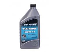 Quicksilver 25W-40 4-Stroke Marine Engine Oil (92-8M0086223) - 1 Litre