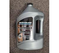 Quicksilver Synthetic 25W40 4L 4-Stroke Outboard Engine Oil (Mercury Verado)