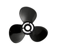 Quicksilver Black Diamond 3-Blade Aluminum Propeller - For Mercury and MerCruiser Engines