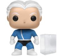 Quicksilver: Funk o Pop! Vinyl Figure Bundle with 1 Compatible 'ToysDiva' Graphic Protector (179 - 11696 - B)