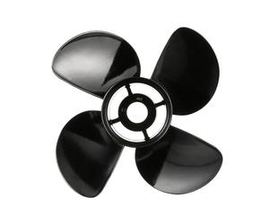Quicksilver Nemesis 4-Blade Aluminum Propeller, 14" dia x 19" pitch, Right Hand