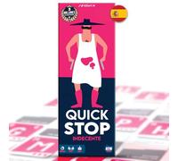 QuickStop Board Games for Adults and Family, +16, Dynamic, Fast and Daring, for 2 to 7 Players, Party Game for Friends