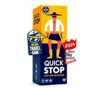 Quickstop, Card Game for Family and Friends, 2-7 Players, Ages 10+ | Family Party Game for Adults, Teens and Kids, Easy Rules, 15 minutes Playing Time, Great for Game Night, Ideal Travel Game