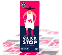 QUICKSTOP Without Filters - Card Game for Adults - Board Game - Fun, Irreverent and Fast - 2 to 7 Players - Perfect for Aperitifs, Parties and Evenings - Italian Party Game