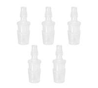 Quickun 3/8" to 3/16" Plastic Hose Barb Reducer Reducer Connector Adapter Splicing Connector Connector Splicing Connector 2pcs