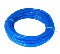 Quickun Pneumatic Tubing 6mm x 4mm PU Polyurethane Tube Air Hose Line for Air Compressor Fitting or Fluid Transfer (Blue 32.8ft/10Meters)