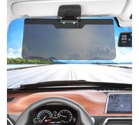 QUICTIGRY Sun Visor Extender for Car, Adjustable Angle Visor Extension for Car Visor, Anti-Glare, Protect UV Ray, Easy to Install, Safe Driving Accessories Extender, Universal for Sedan, SUVs
