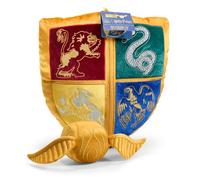 Quidditch Crest & Snitch Pillow Plush Harry Potter The Noble Collection