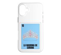 Quieres Ser Mi Madrina De Corona Quinceañera Case for iPhone 16 Plus