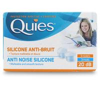 Quies Ear Plugs Silicone Noise Reduction 3 Pairs