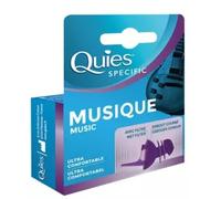 QUIES EARPLUG MUSIC with FILTER - 1 Pair