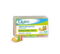 Quies Foam Earplugs 3 Pairs