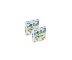 Quies Pure Natural Wax Ear Plugs Protection 8 Pairs Noise Reduction - X2 Pack