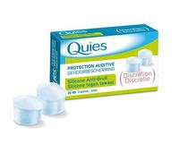 Quies Silicone Noise Protection Ear Plugs 3 Pairs