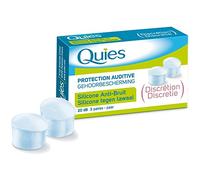 Quies - Silicone Noise Protection Ear Plugs - 3 Pairs