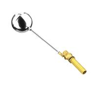 Quiet 1/2inch Brass Float Valves Water Tower Tanks Levels Flows Automatic Control for Waters Tanks Pumps Enduring Water Flows Automatic Control