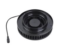 Quiet 12V Inline Duct Fan 430CFM 2500RPM Speed Control ABS Housing for Commercial Residential Ventilation Blower Fan