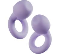 Quiet 2 Ear Plugs - Ultra-Comfy Reusable Noise-Reducing Earplugs for Sleep, Deep