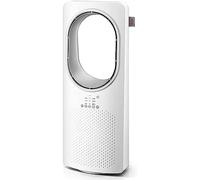 Quiet 3 Speed Setting Tower Fan, Oscillating Fan with Remote, Air Purification Bladeless Standing Fan for Home/Office Indoor