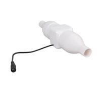 Quiet 38dB 12V 6W PVC Exhaust Fan with 2 Adapters Waterproof Pipe Blower Perfect for Hydroponics and Small Spaces Pet House Ventilator