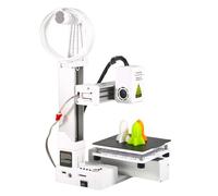 Quiet 3D Printer Lightweighted Entry Leveled Printer for Beginners Featuring Simple Button Print Control
