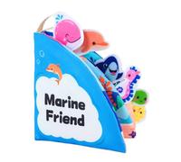 Quiet Activity Book - Machine Washable Portable Fine Motor Skills | Travel Toy Activity Book,for Car Airplane Classroom Vacation Parent Child Bonding Birthday NewYear