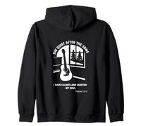 Quiet After Song - Peaceful Christian Musician Zip Hoodie