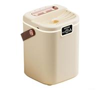 Quiet Air Humidifier 2L Cool Mist for Bedroom Baby Nursery with 4 Settings Night Light USB Powered Home Office 14x14x20cm(Yellow)