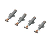 Quiet Auto Closing Door Hinge Corrosions Resistant Cabinet Openers for Frequent Use Wardrobe Kitchen Bathroom Child Safe Automatic Door