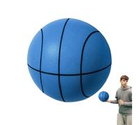 Quiet Basketball: 24 Inch PU Material Indoor, Size Seven, Silent Dribble Performance, Compressible Bounce Ball, Soft Durable Basketball | For The H
