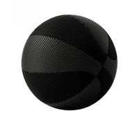 Quiet Basketball, 24cm Highly Elastic Ball with Hoop, Indoor Training Ball Practical Daily Accessory Reliable Solution, for Game Indoor Outdoor Sports, Dribbling Practice, Skill Development