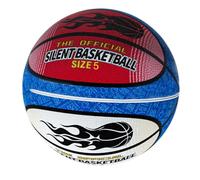 Quiet Basketball Indoor Foam - Silent Dribbling Soft Bouncing Training Ball, Soundless Indoor Sport Game Set | Kids Adult Dream Dribble Practice Activity Skill Building Noiseless Toy Ball Kit, Silent