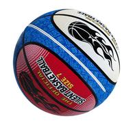 Quiet Basketball - Noise Reducing Texture Ball, High Elastic Soft Grip, Low Bounce Safe Non Marking Silent Skill Building | Drills for Children Teens Adults Indoor Sports Practice
