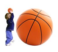 Quiet Basketball - PU Soft Basketball Ball Silent Ball | Bright Foam, Mute for Enhanced Play, Mute for Kids, Teens, Adults, Indoor Activities