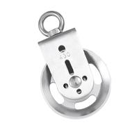 Quiet Bearing Swivels Grooves Wheel Home Gym Rotating Pulley Cable Pull Down Training Bearing Wheel Heavy Duty Gym Pulley