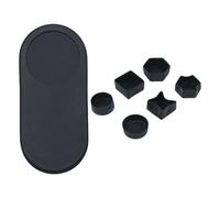 Quiet Billiard Chalk Holder Multi-Purpose Durable Cue Tip Clamp Practice and Training Pool Chalk Holder Sticker