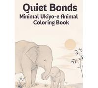 Quiet Bonds: Minimal Ukiyo-e Animal Coloring Book