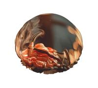 Quiet Brew Shower Cap with Comfort Skin Friendly Design for Hair Protection During Laundry Beauty