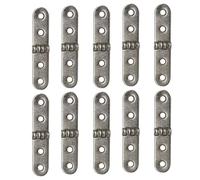 Quiet Buffer Door Hinge with Smooth Operations Heavy Type Iron Rounded Corners for Cabinets Foldable Furniture Soft Close Hinge with Rounded Corners