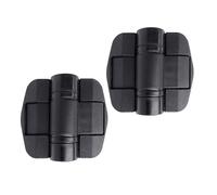 Quiet Buffer Door Hinge with Smooth Operations Heavy Type Nylons Rounded Corners for Cabinets Foldable Furniture Noise Reduction Cabinet Hinges